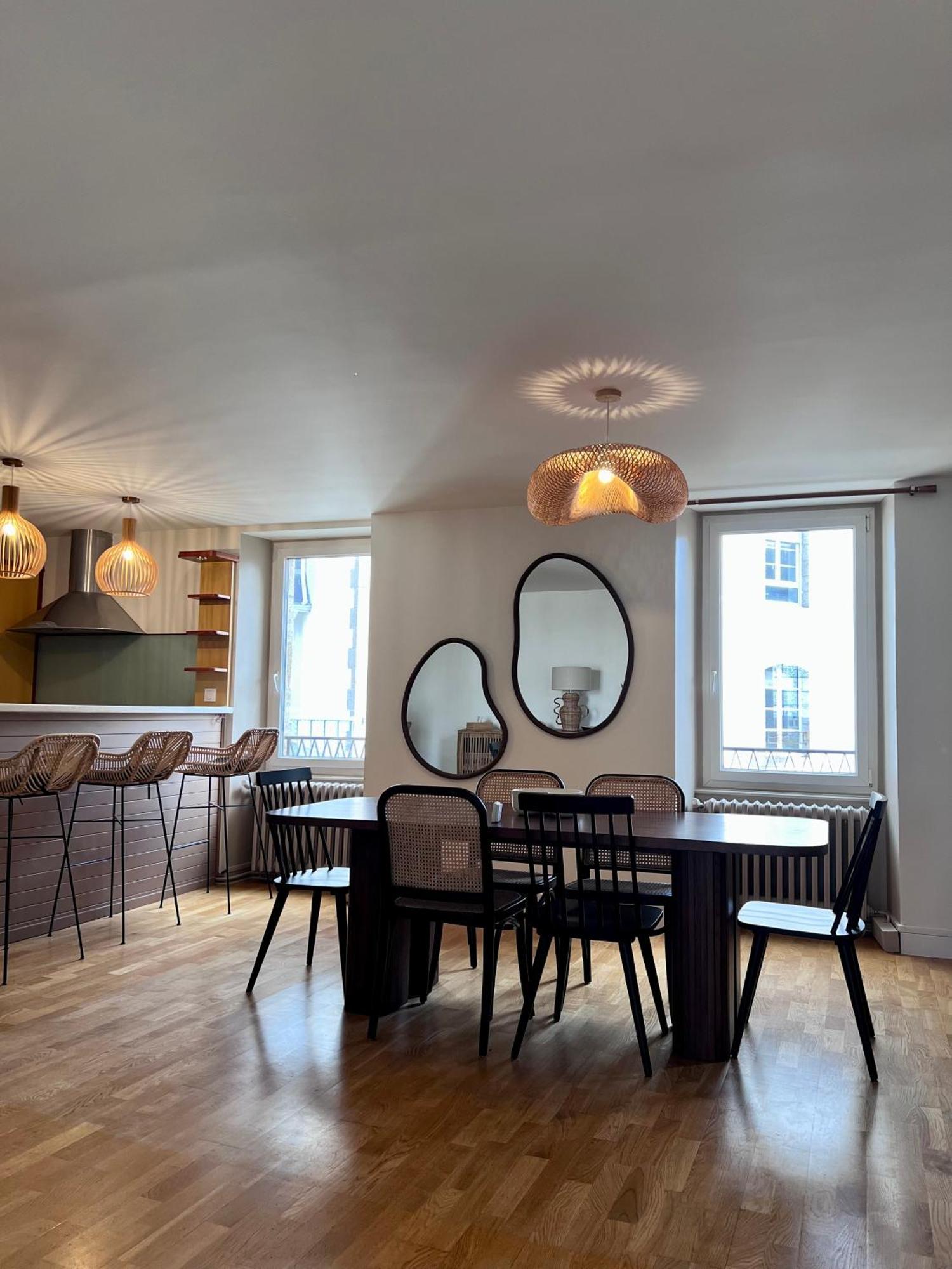 קונקרנו Grand Appartement Ultra Moderne Plein Centre, Plage A Pieds, Avec Parking מראה חיצוני תמונה